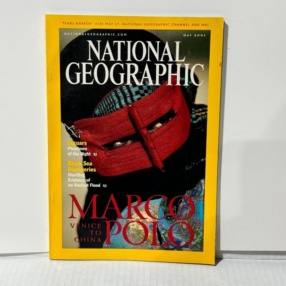 National Geographic Magazine Issue May 2001 - Marco Polo, Venice To China